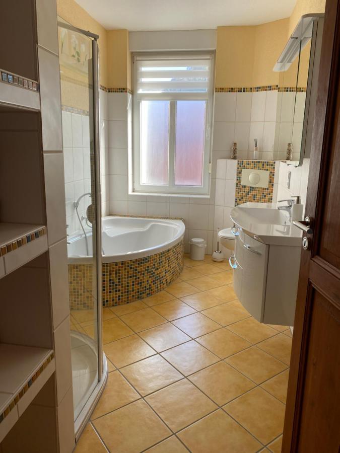 Ferienwohnung Am Bodetal Mit Wallbox Fuer E-Auto ثال المظهر الخارجي الصورة
