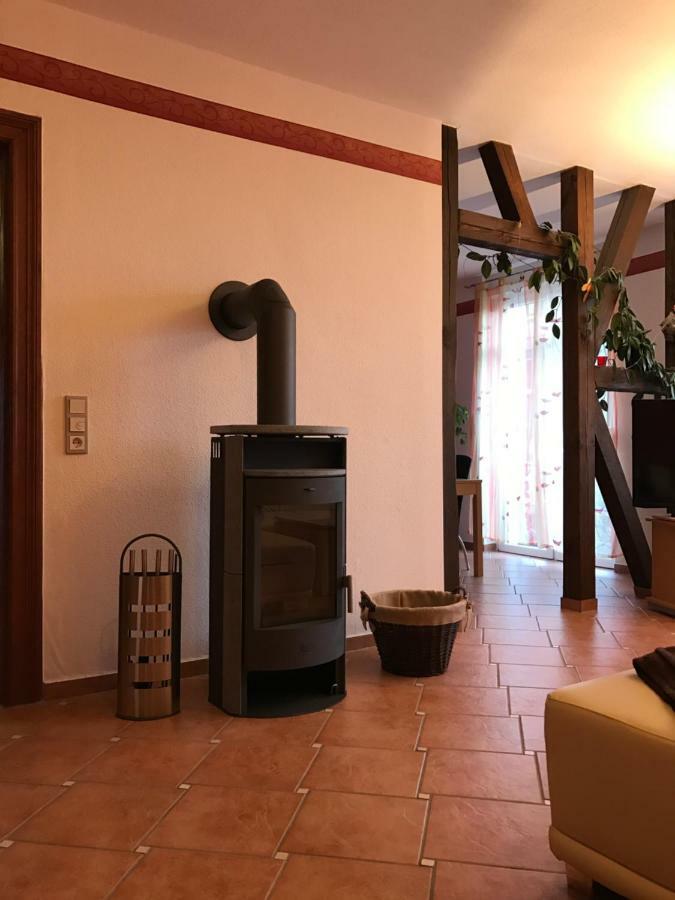 Ferienwohnung Am Bodetal Mit Wallbox Fuer E-Auto ثال المظهر الخارجي الصورة