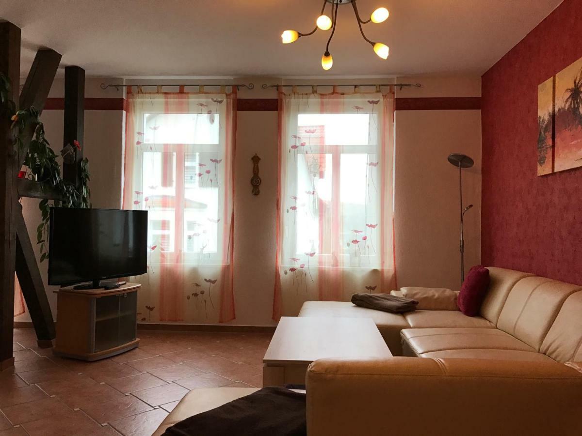 Ferienwohnung Am Bodetal Mit Wallbox Fuer E-Auto ثال المظهر الخارجي الصورة